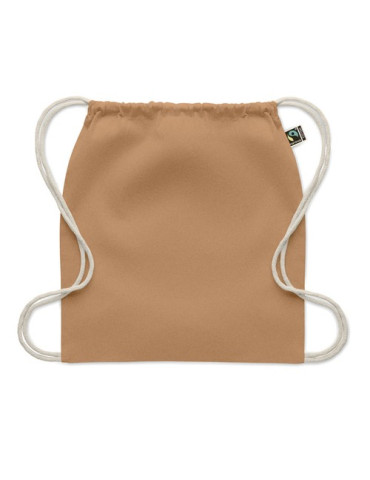 OSOLE DRAW COLOUR Sac à cordon Fairtrade 180gr Couleurs : ivoire personnalisation sur mesure