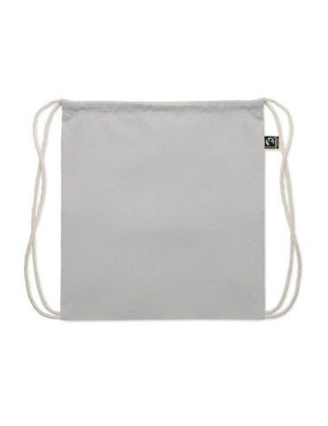 OSOLE DRAW COLOUR Sac à cordon Fairtrade 180gr Couleurs : gris cadeau collaborateur premium