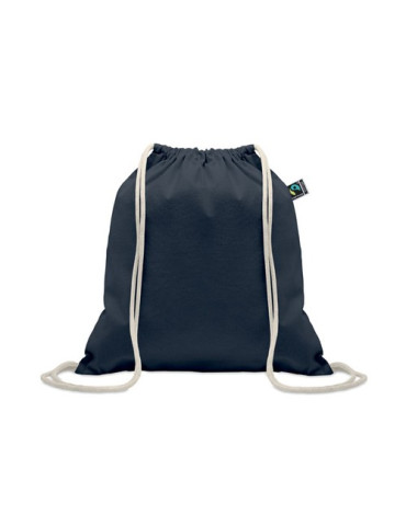 OSOLE DRAW COLOUR Sac à cordon Fairtrade 180gr Couleurs : bleu cadeau collaborateur premium