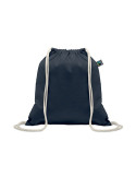 OSOLE DRAW COLOUR Sac à cordon Fairtrade 180gr Couleurs : bleu cadeau collaborateur premium