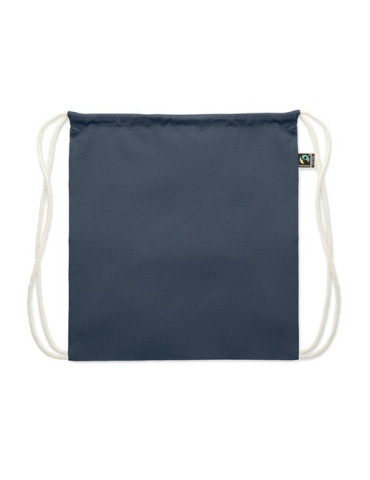 OSOLE DRAW COLOUR Sac à cordon Fairtrade 180gr Couleurs : bleu goodies publicitaire événementiel