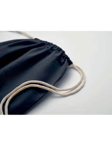OSOLE DRAW COLOUR Sac à cordon Fairtrade 180gr Couleurs : bleu personnalisation rapide en France