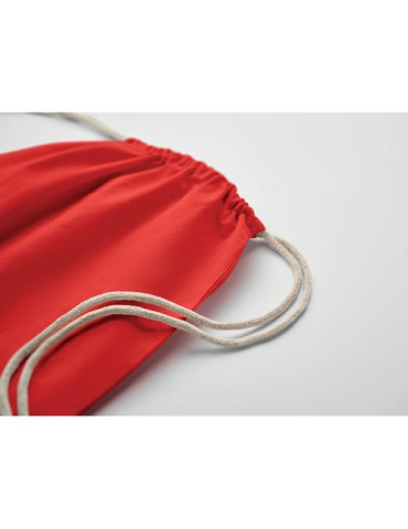 OSOLE DRAW COLOUR Sac à cordon Fairtrade 180gr Couleurs : rouge cadeau collaborateur premium