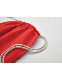 OSOLE DRAW COLOUR Sac à cordon Fairtrade 180gr Couleurs : rouge cadeau collaborateur premium