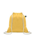 OSOLE DRAW COLOUR Sac à cordon Fairtrade 180gr Couleurs : jaune cadeau entreprise pas cher