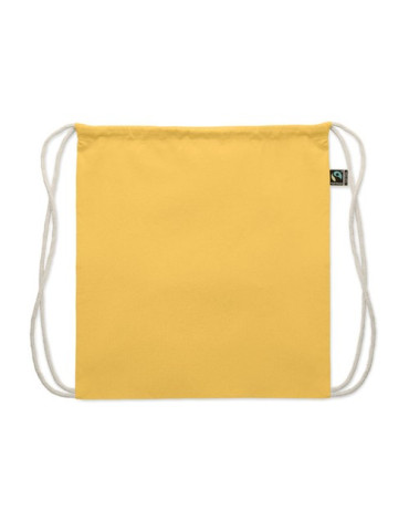 OSOLE DRAW COLOUR Sac à cordon Fairtrade 180gr Couleurs : jaune livraison express 24h 48h