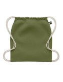 OSOLE DRAW COLOUR Sac à cordon Fairtrade 180gr Couleurs : vert foncé goodies publicitaire durable