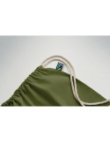 OSOLE DRAW COLOUR Sac à cordon Fairtrade 180gr Couleurs : vert foncé objet promo petit budget