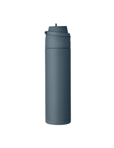 TOIEN TWO Bouteille double paroi 500 ml Couleurs : bleu pétrole personnalisation rapide en France