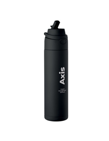 TOIEN TWO Bouteille double paroi 500 ml Couleurs : noir goodies publicitaire durable