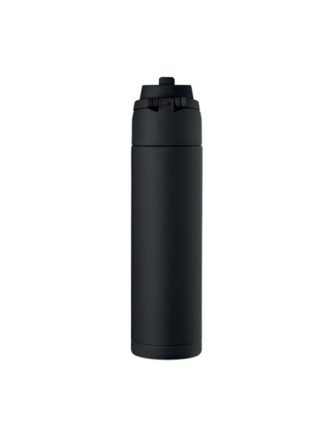 TOIEN TWO Bouteille double paroi 500 ml Couleurs : noir marquage couleur éclatante