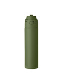 TOIEN TWO Bouteille double paroi 500 ml Couleurs : vert foncé impression haute définition