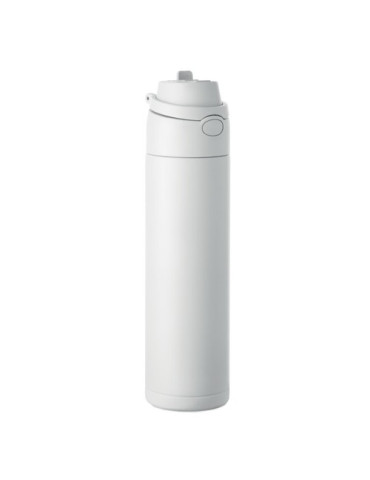 TOIEN TWO Bouteille double paroi 500 ml Couleurs : blanc impression haute définition