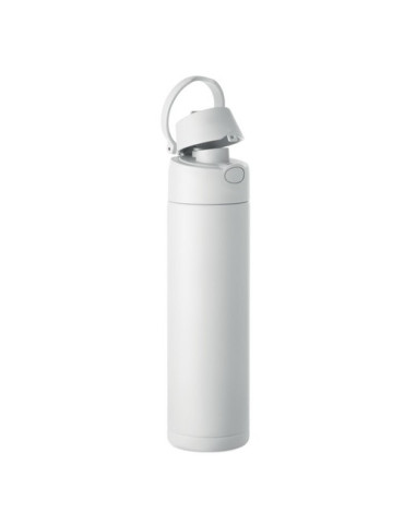 TOIEN TWO Bouteille double paroi 500 ml Couleurs : blanc impression logo haute qualité