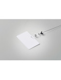 BADSMALL Badge pour lanyard 54 x 86 mm Couleurs : blanc goodies publicitaire événementiel
