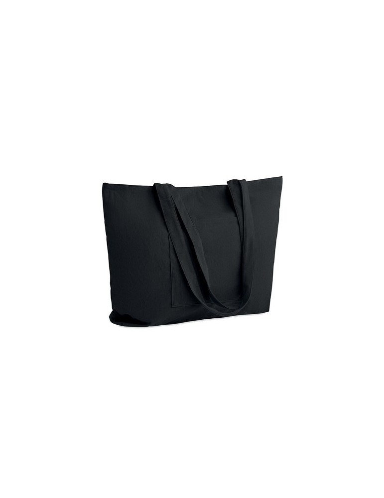 CORDY G Grand sac shopping en velours Couleurs : noir