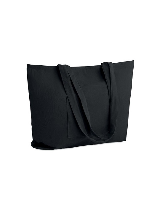 CORDY G Grand sac shopping en velours Couleurs : noir