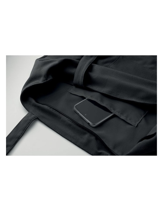 CORDY G Grand sac shopping en velours Couleurs : noir goodies publicitaire événementiel