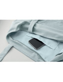 CORDY G Grand sac shopping en velours Couleurs : bleu bébé objet promotionnel éco-responsable