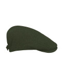 BLIND PEAK Casquette Newsboy 335 gr/m² Couleurs : vert foncé objet promotionnel éco-responsable