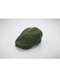 BLIND PEAK Casquette Newsboy 335 gr/m² Couleurs : vert foncé marquage couleur éclatante