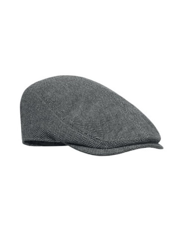 BLIND PEAK Casquette Newsboy 335 gr/m² Couleurs : gris impression haute définition