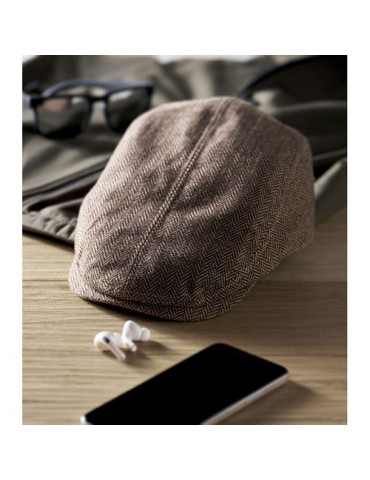 BLIND PEAK Casquette Newsboy 335 gr/m² Couleurs : kaki cadeau entreprise pas cher