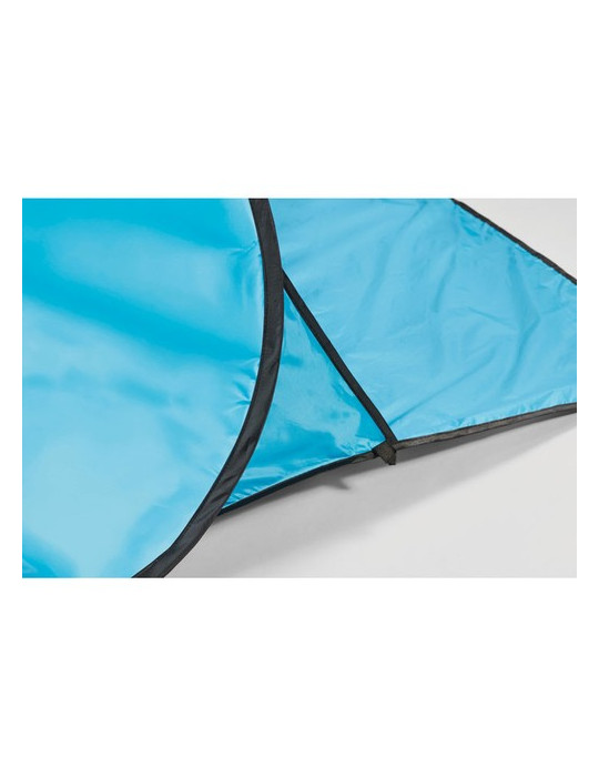 SHADE Tente de plage polyester 190T Couleurs : turquoise impression haute définition