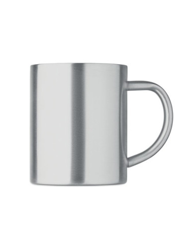 UTIL Mug en acier inox recyclé Couleurs : argenté mat 2