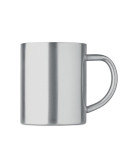 UTIL Mug en acier inox recyclé Couleurs : argenté mat personnalisable avec votre logo