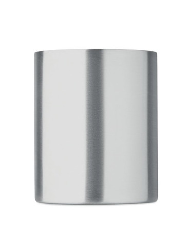 UTIL Mug en acier inox recyclé Couleurs : argenté mat cadeau entreprise pas cher