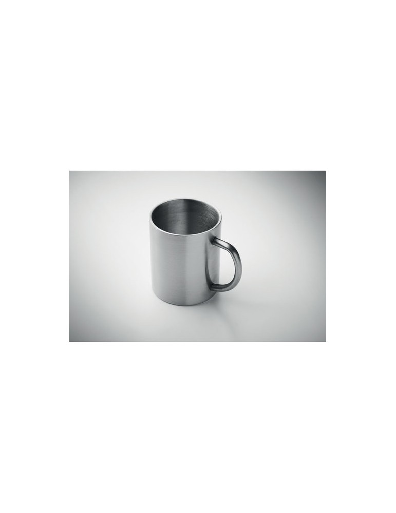 UTIL Mug en acier inox recyclé Couleurs : argenté mat goodies publicitaire événementiel