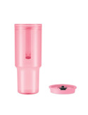 MUGORA Gobelet RPET 1200ml Couleurs : rose transparent objet promo petit budget