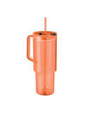 MUGORA Gobelet RPET 1200ml Couleurs : orange transparent goodies publicitaire événementiel