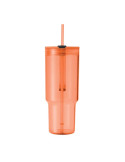 MUGORA Gobelet RPET 1200ml Couleurs : orange transparent goodies publicitaire événementiel