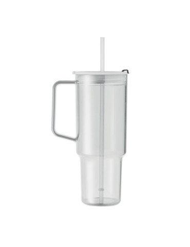 MUGORA Gobelet RPET 1200ml Couleurs : transparent impression logo haute qualité