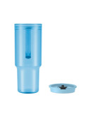 MUGORA Gobelet RPET 1200ml Couleurs : bleu clair transparent personnalisation sur mesure