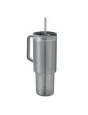 MUGORA Gobelet RPET 1200ml Couleurs : gris transparent impression haute définition