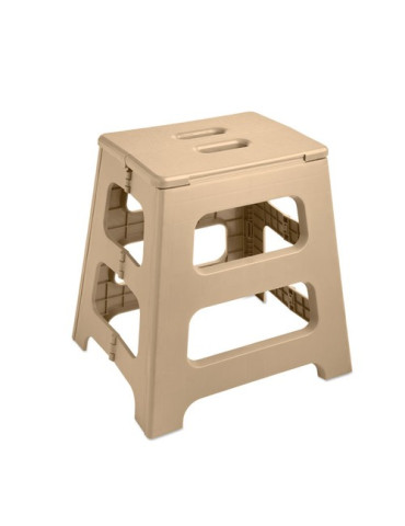 JAK Tabouret portable et pliable Couleurs : beige