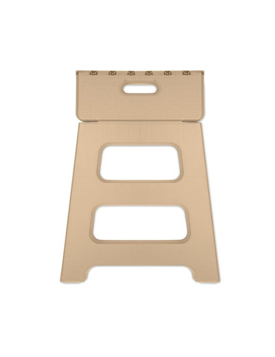 JAK Tabouret portable et pliable Couleurs : beige livraison express 24h 48h