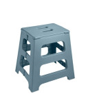 JAK Tabouret portable et pliable Couleurs : bleu pétrole personnalisable avec votre logo