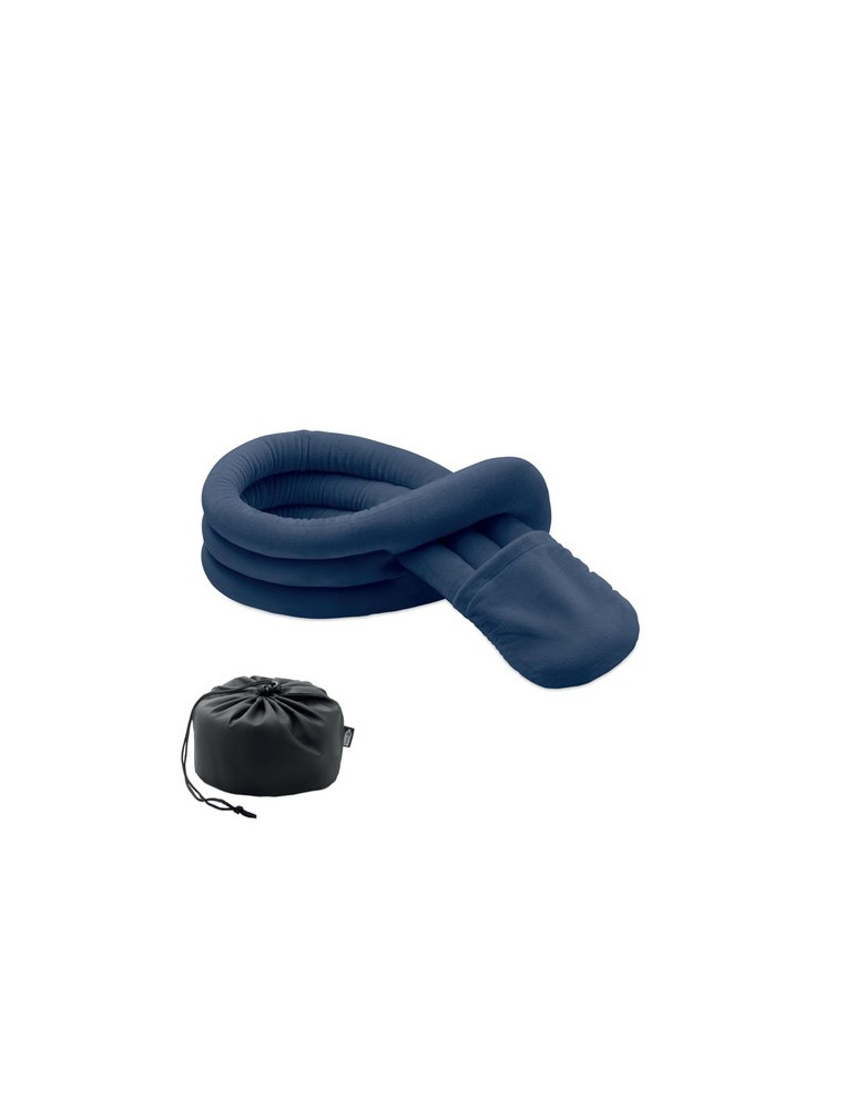 WRAP IT Coussin de voyage fléxible Couleurs : bleu marine