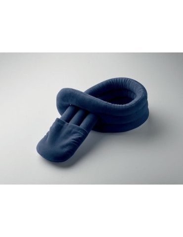 WRAP IT Coussin de voyage fléxible Couleurs : bleu marine goodies personnalisé en stock