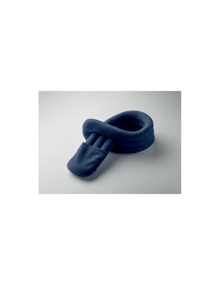 WRAP IT Coussin de voyage fléxible Couleurs : bleu marine goodies personnalisé en stock