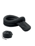 WRAP IT Coussin de voyage fléxible Couleurs : noir cadeau entreprise pas cher