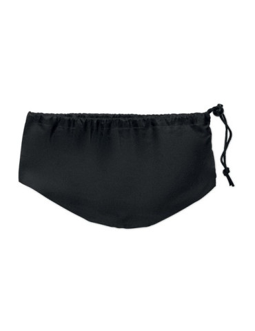 WRAP IT Coussin de voyage fléxible Couleurs : noir impression logo haute qualité