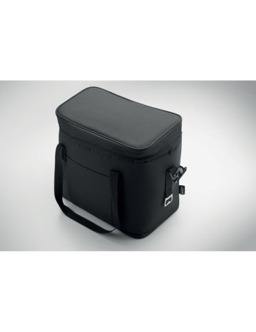 GELID Sac isotherme en RPET 18L Couleurs : noir objet promotionnel éco-responsable
