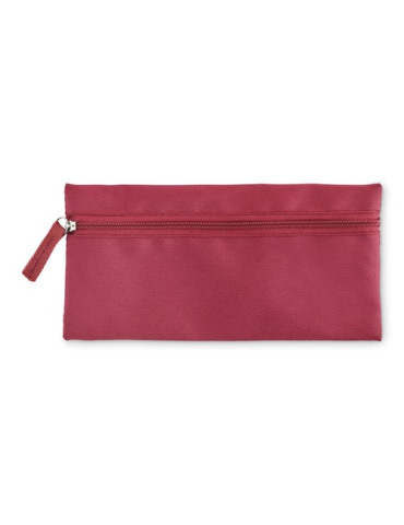 STUDY Trousse à crayons avec zip Couleurs : bordeaux 2