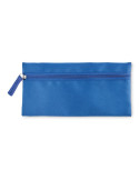 STUDY Trousse à crayons avec zip Couleurs : bleu royal marquage laser ultra précis