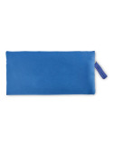 STUDY Trousse à crayons avec zip Couleurs : bleu royal objet promotionnel éco-responsable
